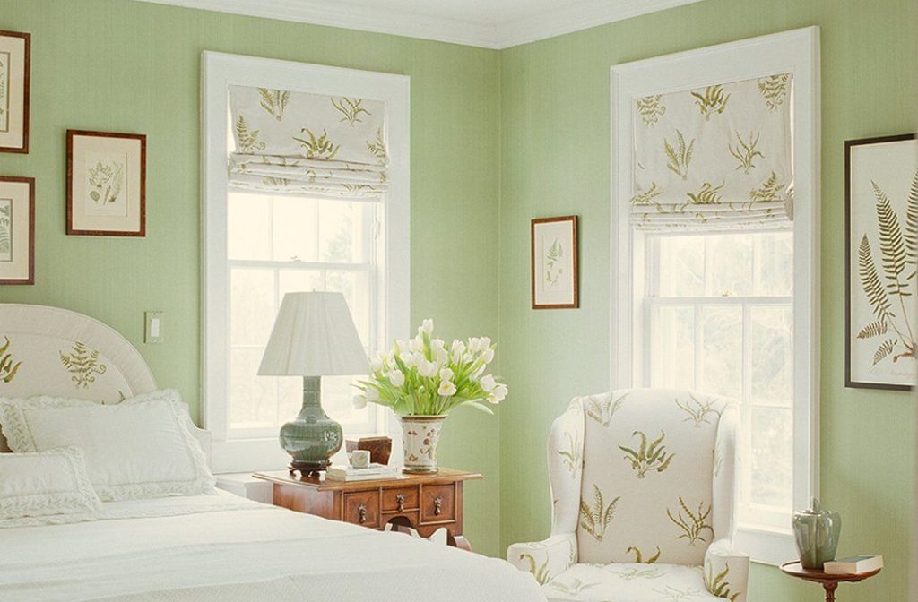 Light green Color is the best for bedroom walls