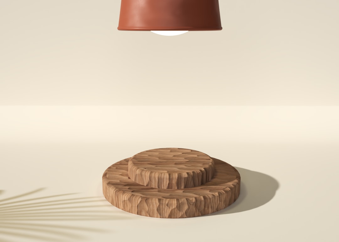 Photo ceramic table lamp